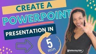 Create a PowerPoint Presentation with A.I. in MINUTES! ⏲️