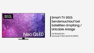 Smart TV 2023: Sendersuchlauf bei Satelliten-Empfang / Unicable Anlage