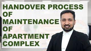 V20- Handover of Apartment Group Housing | UP Apartment Act | Prashant Kanha  &  Anand Mishra