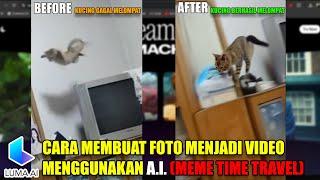 CARA MEMBUAT FOTO MENJADI VIDEO (MEME TIME TRAVEL)