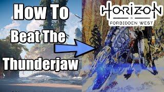 How To Beat The Thunderjaw Horizon Forbidden West | Faro’s Tomb