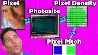 Pixel vs Photosite vs Pixel Density vs Pixel Pitch | What is the Difference?