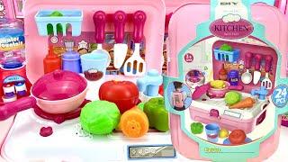 3 Minutes Satisfying with Unboxing & Review Dream Kitchen Set Toys Cooking Video 