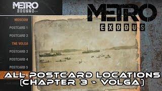 Metro Exodus I ALL Postcard Locations (Chapter 3 - Volga) Odd World Pictures Trophy/Achievement