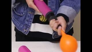 Susha Handheld Hand Push Balloon Pump & Foot Pump