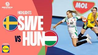 Sweden  Hungary | Highlights | Women’s EHF EURO 2024