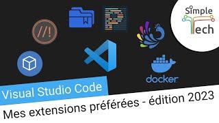 VSCode - Mes extensions préférées