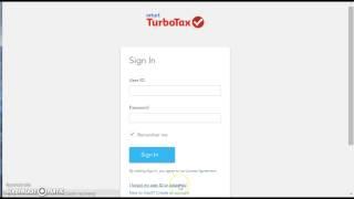 TurboTax (Intuit) Login | www.turbotax.com