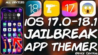 iOS 17.0 - 18.1 JAILBREAK (All Devices): SkadzThemer RELEASED! Customize App Icons (Themes!)