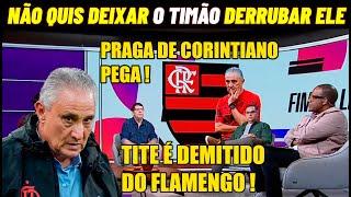 TITE É DEMITIDO DO FLAMENGO ANTES DO JOGO CONTRA O CORINTHIANS PELA COPA DO BRASIL