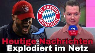 Bombe Nachrichten: hat alle überrascht! Nachrichten Vom FC Bayern München