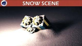 Cinema 4D Snow Scene Tutorial