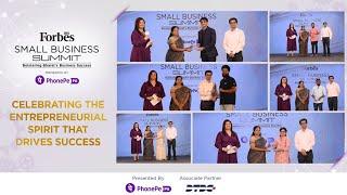 Forbes India Small Business Felicitation Presented by PhonePe PG | Felicitation Ceremony