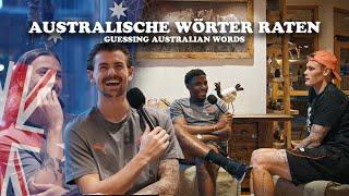 Australische Wörter raten - Mit Jackson Irvine, Connor Metcalfe, Eric Smith und Dapo Afolayan