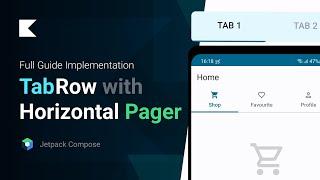 TabRow with Horizontal Pager in 4 Minutes - Jetpack Compose