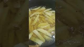 Homemade French fries  