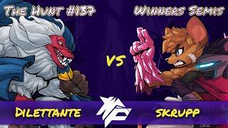 The Hunt 137 | Winners Semis - BOAT! | Dilettante vs. skrupp (Clairen, Olympia)