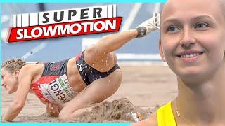 [Super SlowMotion] Women Long Jump U23 European Championship 2023