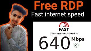 How to Create RDP Free | Free RDP Windows 2021 | fast internet speed |4k YouTube watchtime trick