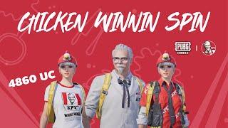 PUBG MOBILE - สุ่ม CHICKEN WINNIN SPIN - 4860 UC - SCS | PHAT