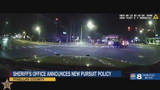 Pinellas County Sheriff announces new pursuit policy