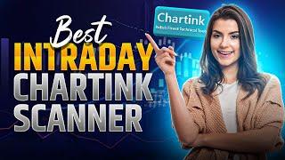 Free Chartink Intraday Screener | Make your own Scanner | Best Stock Selection Screener