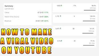 HOW TO MAKE "VIRAL" VIDEOS ON YOUTUBE TIPS AND TRICKS TO BOOST YOUR VIEW COUNT!