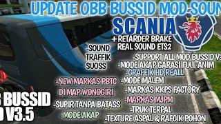 UPDATE OBB MOD SOUND SCANIA BUSSID V3.5 || MODE AKAP MARKAS BARU || SUARA ADZAN || BUS SIMULATOR