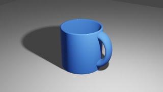 How to Make a Mug less than 10 min Blender 2 93