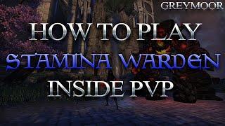 ESO: HOW TO PLAY STAMINA WARDEN - Tips & Tricks For The PvP Playstyle! | Greymoor DragooX