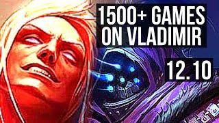 VLADIMIR vs JAX (TOP) | 9 solo kills, 2.0M mastery, 1500+ games | EUW Diamond | 12.10