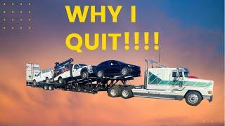 Why did I quit hauling cars??