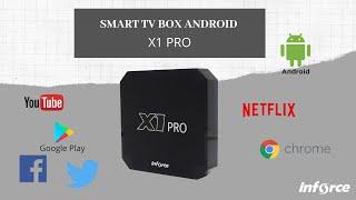 INFORCE SMART TV BOX ANDROID X1 PRO 4K