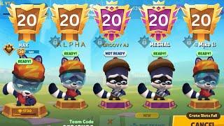 Zooba MAX Squad FULL Level 20 MAX Gameplay