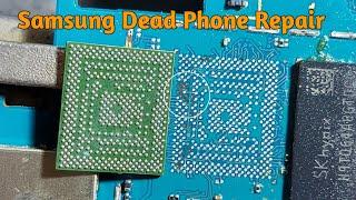 Samsung mobile dead solution | cpu reballing possess @GsmYusufPathan