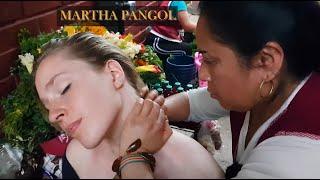 MARTHA  PANGOL - ASMR LIMPIA, NECK, SHOULDER MASSAGE, SPIRITUAL CLEANSING, Cuenca, Reiki, 영적 청소