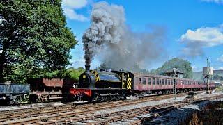 Hunslet 0-6-0ST Jessie - Embsay & Bolton Abbey Railway - Monday 29th July 2019