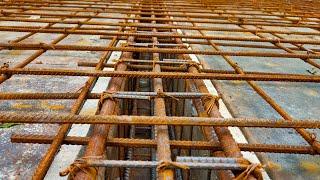 Design of beam for 16 feet Span | Roof beam reinforcement