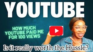 The YouTube paycheck that went to Harvard  How much YouTube paid me for 100 views