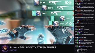 Brax destroys VALORANT Stream Snipers | Stream Highlights