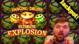 I FINALLY DID IT! I Got The Dancing Drums Ultimate Explosion Bonus! JACKPOT HAND PAY!