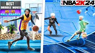Best  Dribble Moves for 85 Ball Handle - 92 Ball Handle builds! NBA 2K24