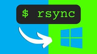 How To Install rsync On Windows 10 (yes it's possible)