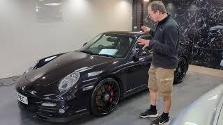 Stunning basalt black 997 Turbo to end 2024! Happy new Year!