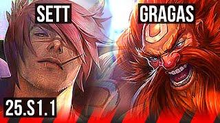 SETT vs GRAGAS (TOP) | KR Diamond | 25.S1.1