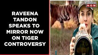 Actor Raveena Tandon On Mirror Now | Why The Outrage Over A Tiger Video? | English News | Latest