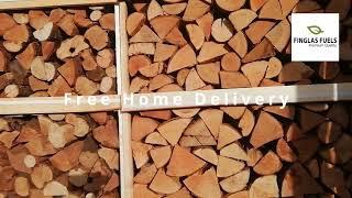 Kiln Dried Logs in Crates in Dublin from Finglas Fuels