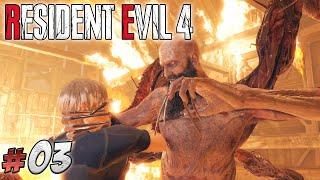   El RESCATE de ASHLEY, un GIGANTE y un ALCALDE muy devoto | Resident Evil 4 REMAKE #3