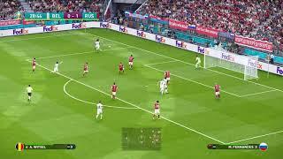 PES 2021 | Belgium vs Russia - Euro 2020 Round 1 | 1080p 60FPS