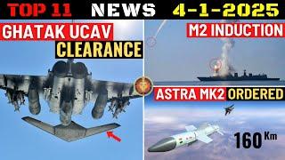 Indian Defence Updates : Ghatak Clearance,Astra MK2 Ordered,M2 Missile Induction,Zorawar New Engine